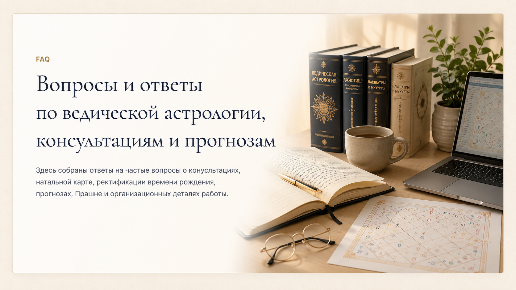 Вопросы и ответы по ведической астрологии, консультациям и прогнозам