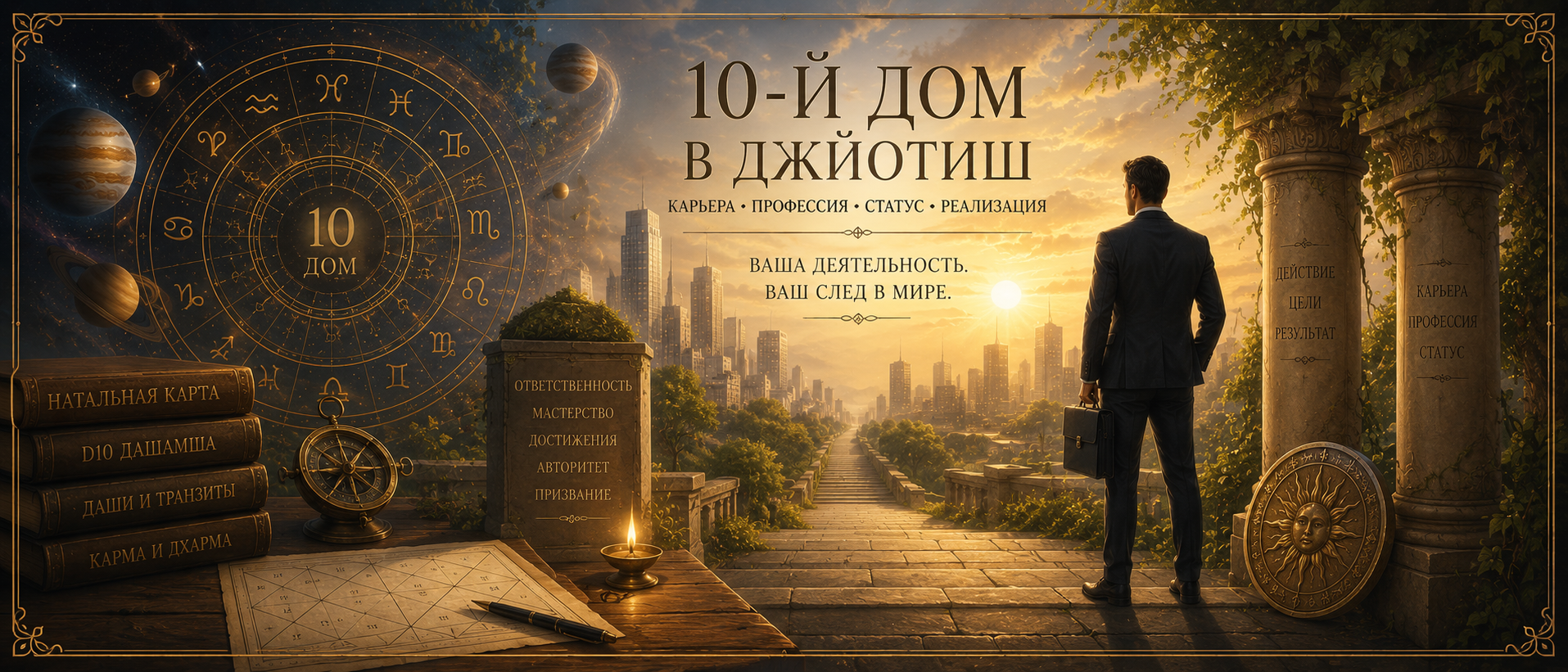 10-й дом в Джйотиш: карьера, профессия и реализация